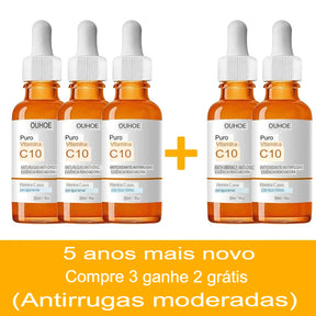 Vitamina c removedor de rugas