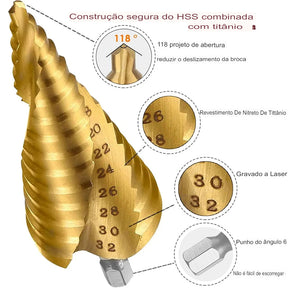 Conjunto de brocas profissionais SpecialDrill