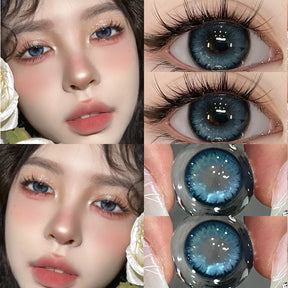 Yimeixi-Lentes de Contato Coloridas com Miopia