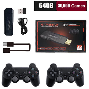 Console retro de videogame  emulador de TV RetroGames