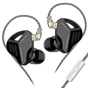 KZ ZVX Fones De Ouvido Dinâmico