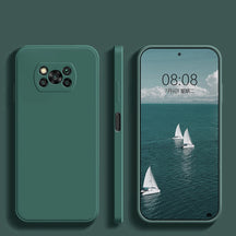 Luxo original caso de telefone de silicone líquido para xiaomi