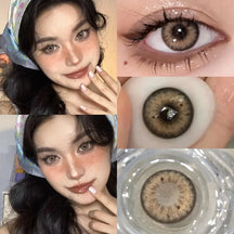 Yimeixi-Lentes de Contato Coloridas com Miopia