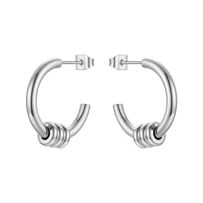 Brincos C Forma 18K