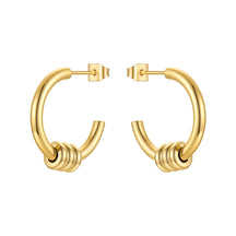 Brincos C Forma 18K