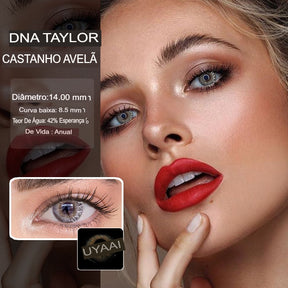 TAYLOR Uyaai 2 Peças / Par Lentes De Contato Coloridas
