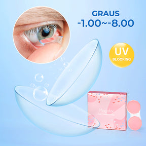 lentes de contato com grau miopia Magister (-1.00~-8.00)