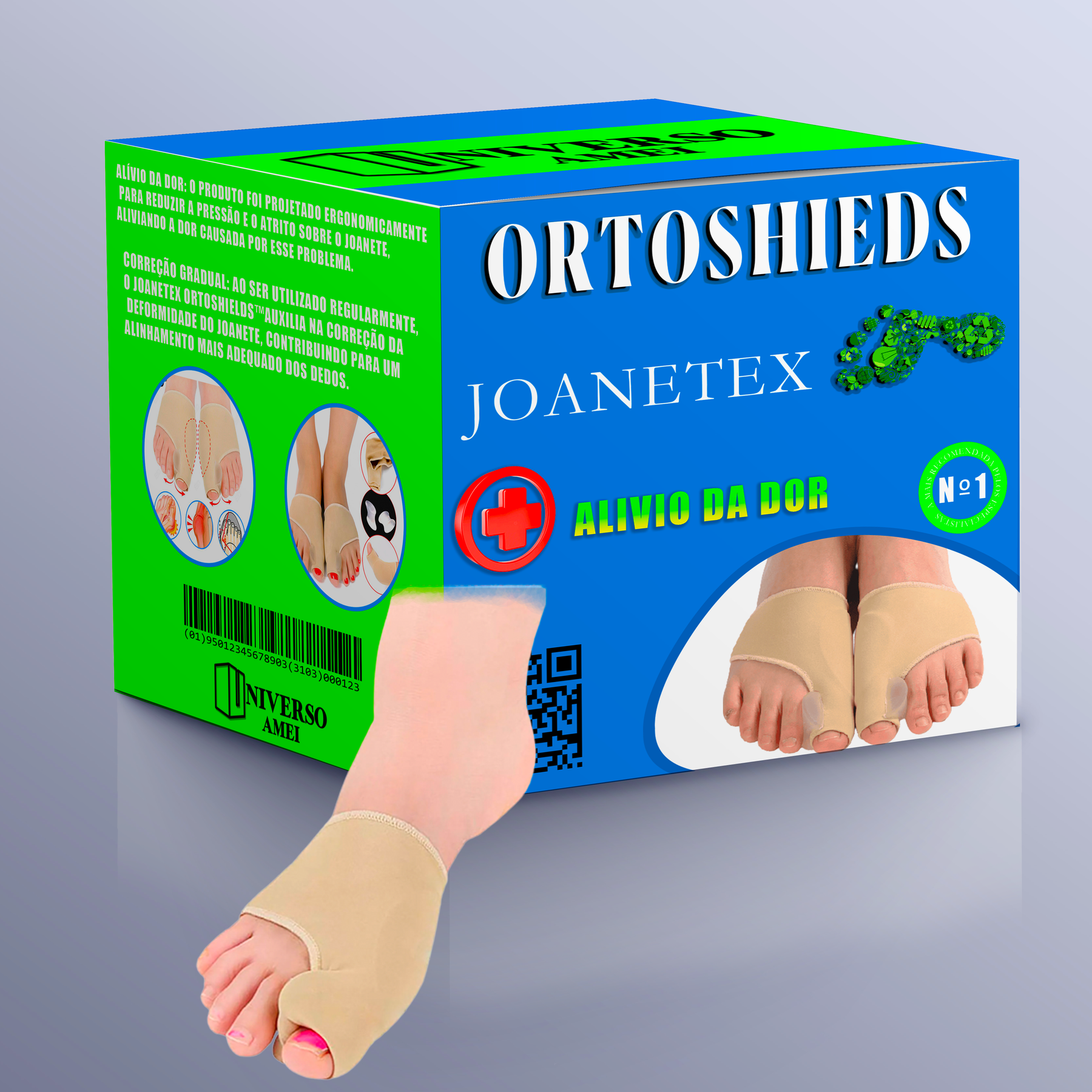 Joanetex OrtoShields - OFERTA Pague 1 Leve 2 🧦🧦