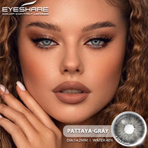 EYESHARE Par De Lentes De Contato Coloridas Para Olhos Naturais