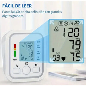 Monitor digital de pressão arterial de braço totalmente automático