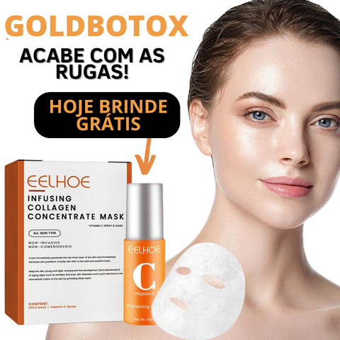 Kit Máscara GoldBotox + Spray VitaC GRÁTIS HOJE