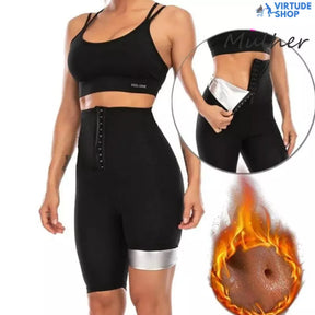 Modeladora Efeito Sauna - Queima Gordura e Reduz Medidas