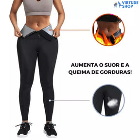 Modeladora Efeito Sauna - Queima Gordura e Reduz Medidas