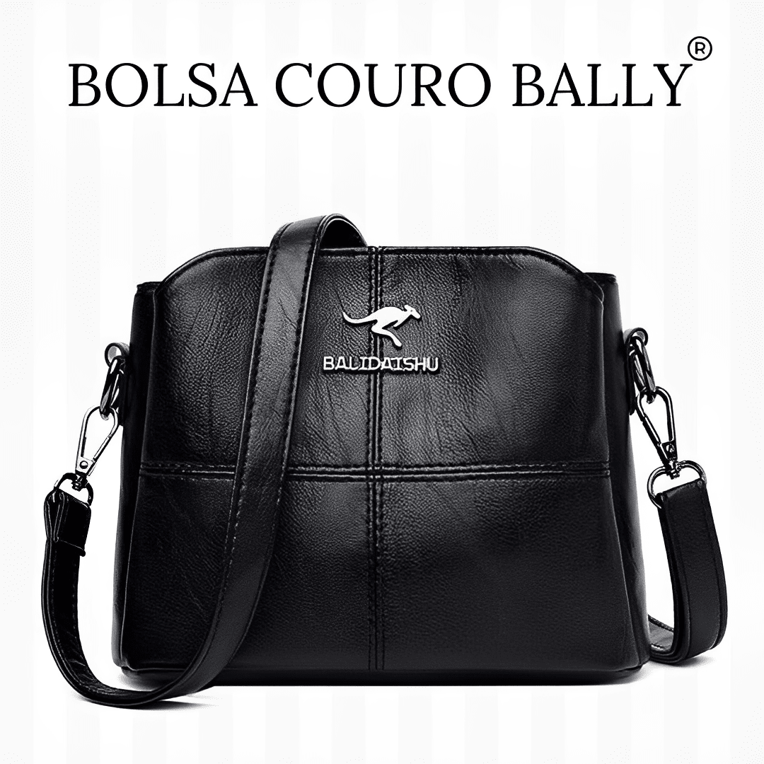 Bolsa Bally Primeira Linha com Couro Genuíno