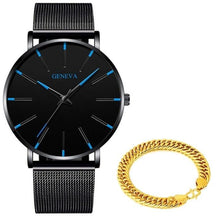 Relógio Minimalista Masculino Geneva