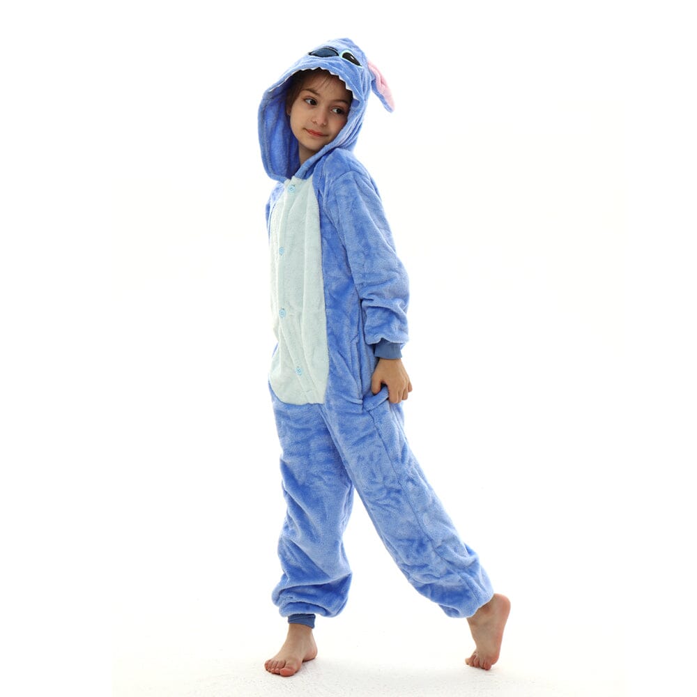 Pijama Litlle Stitch Azul