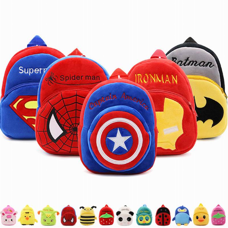 Mochila Infantil de Pelúcia Para Crianças