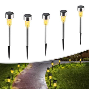 Luminária de Led Solar Para Jardim Á Prova  D' Água