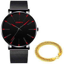 Relógio Minimalista Masculino Geneva