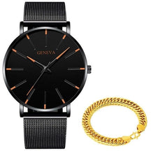 Relógio Minimalista Masculino Geneva