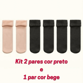Meias Thermo - Meias Térmicas de Inverno Kit