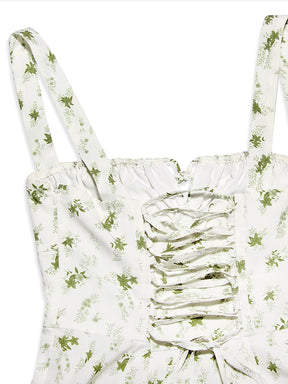 Vestido Florence floral Verde