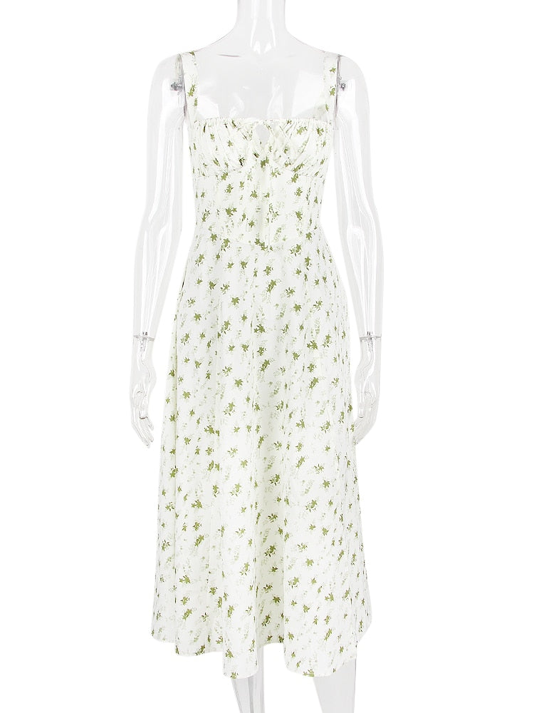 Vestido Florence floral Verde