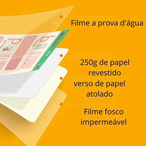 Caderno de Traço e Desenho Infantil - Livro Mágico