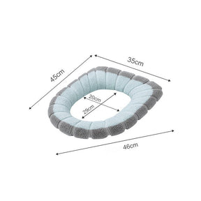 Capa de Assento de Vaso Sanitário Acolchoado: Conforto e Higiene para seu Banheiro - Universo Amei