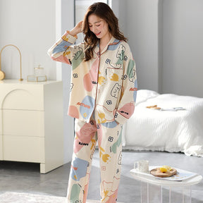 Pijama Feminino Clouds