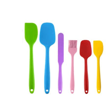 Kit De Utensílios Cozinha Colheres Silicone Colorido 921