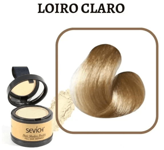 Tinta de cabelo em pó - Sevích™ Tok Novidades Loiro Claro 