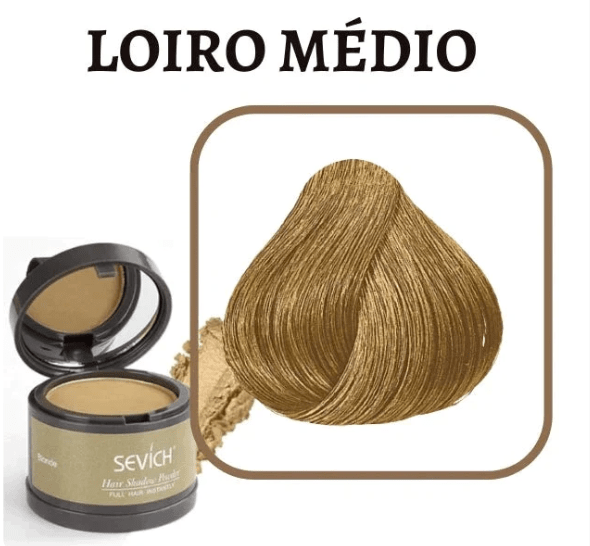 Tinta de cabelo em pó - Sevích™ Tok Novidades Loiro Médio 