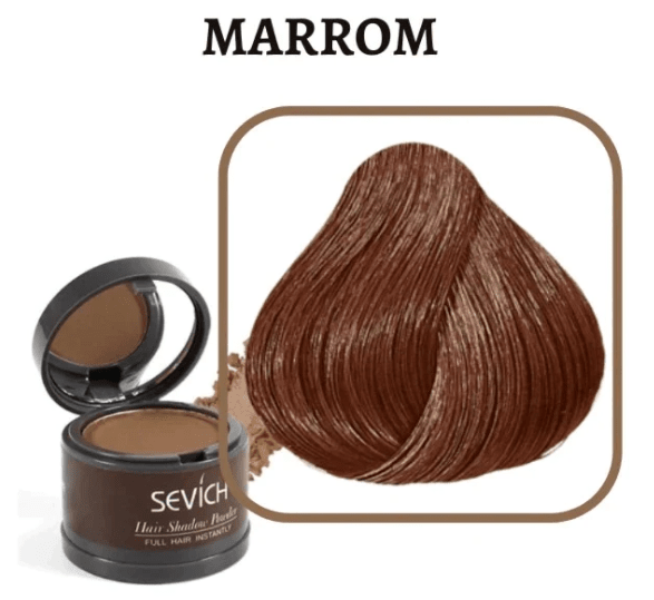 Tinta de cabelo em pó - Sevích™ Tok Novidades Marrom 