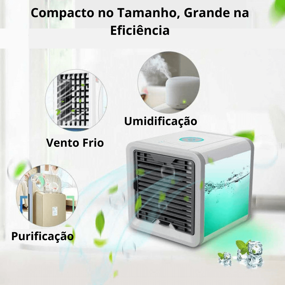 Mini Ar Condicionado Portátil: Tecnologia e Praticidade em Climatização Portátil - Universo Amei