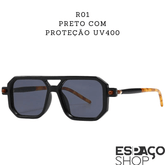 Óculos de Sol Retro Fashion