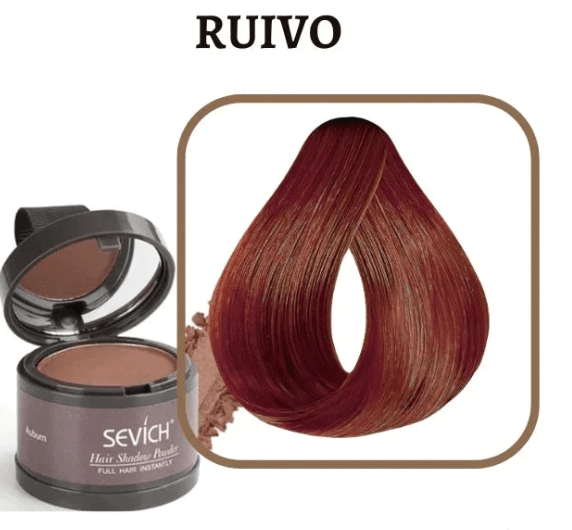 Tinta de cabelo em pó - Sevích™ Tok Novidades Ruivo 