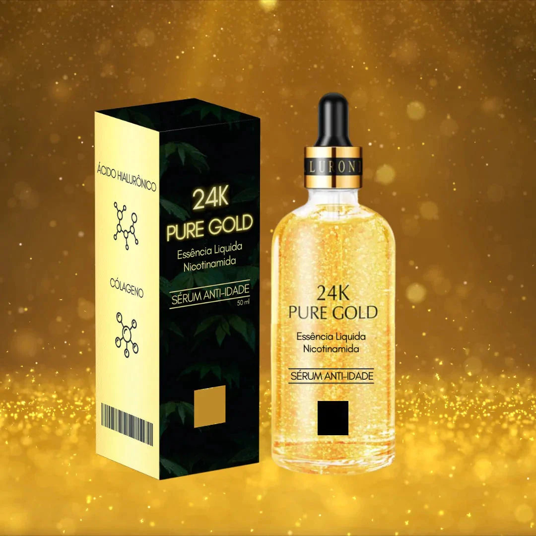 Sérum Rejuvenescedor - 24k Pure Gold (Compre 1 Leve 2)